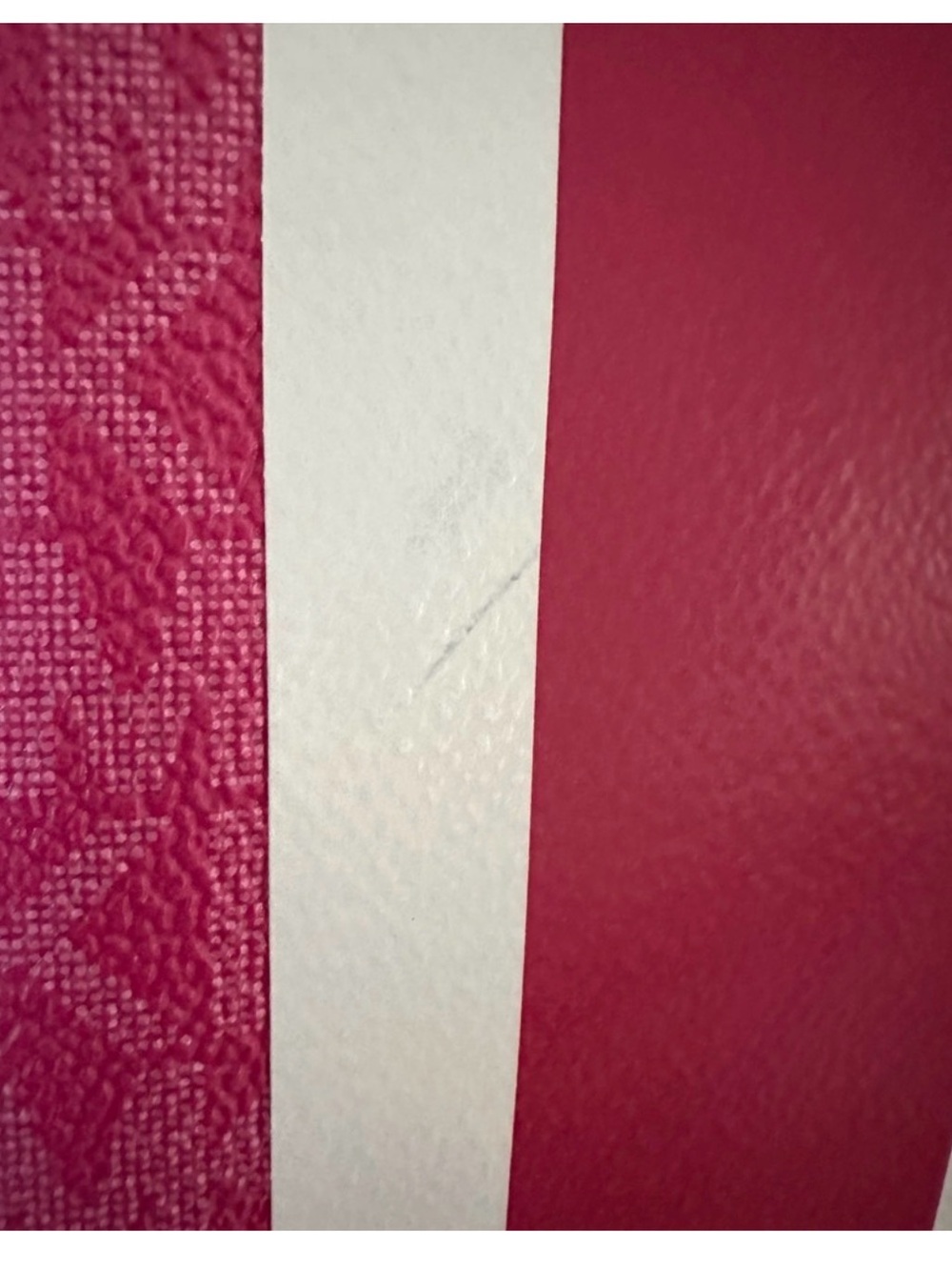 Michael Kors Fuchsia and White Tote with Pouch - Picture 9 of 11